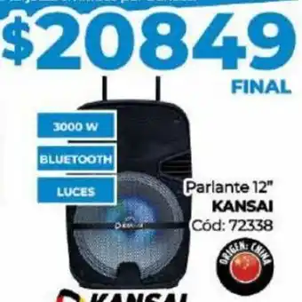 Diarco Parlante 12" KANSAI Cód: 72338 oferta