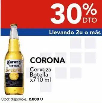 Nini Mayorista CORONA Cerveza Botella x710 ml oferta