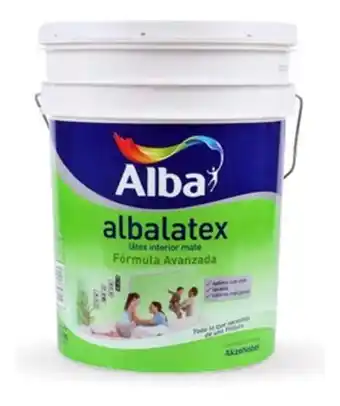 Pinturerias MM Latex interior mate albalatex bco 20l alba antihongo pintumm oferta