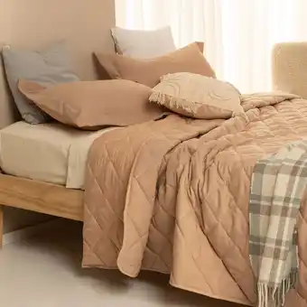 Arredo Cubrecama queen size lino oferta