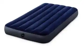 Pinturerias MM Colchón inflable intex 64757 1,5 plaza color azul hasta 136kg de 99cm x 191cm x 25cm oferta