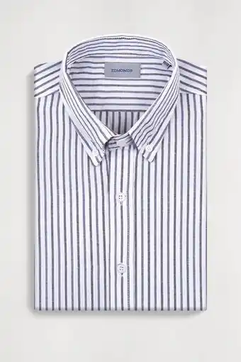 Macowens Camisa rayada negra oferta