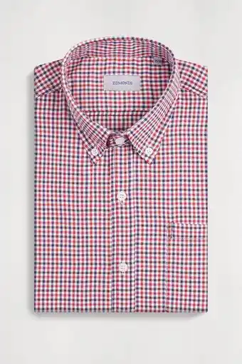 Camisa sport a cuadros roja