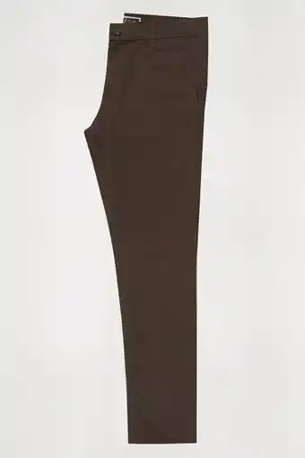 Macowens Pantalon de gabardina verde oferta