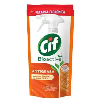 Supermercados DIA Limpiador antigrasa bioactive repuesto cif 450 ml oferta