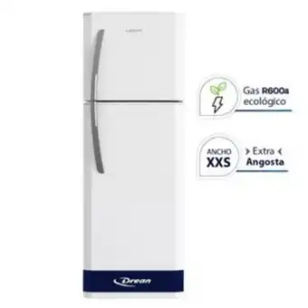 Frávega Heladera con freezer cíclica 277 lts blanca drean hdr280f00b oferta