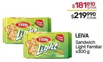 Nini Mayorista LEIVA Sandwich Light Familiar x300 g oferta