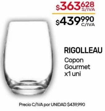 Nini Mayorista RIGOLLEAU Copon Gourmet x1 uni oferta