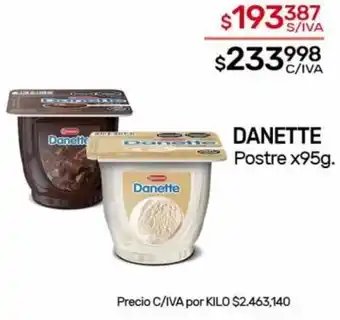 Nini Mayorista DANETTE Postre x95g. oferta