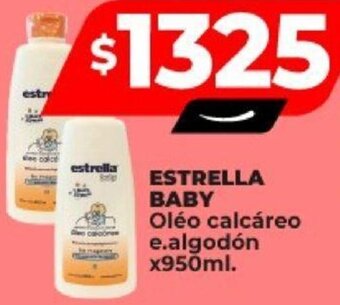 Supermayorista Vital ESTRELLA BABY Oléo calcáreo e.algodón x950ml. oferta