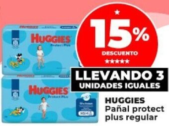 Supermayorista Vital HUGGIES Pañal protect plus regular oferta