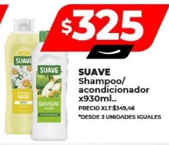 Supermayorista Vital SUAVE Shampoo/ acondicionador x930ml.. oferta