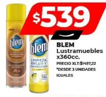 Supermayorista Vital BLEM Lustramuebles x360cc. oferta