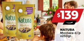Supermayorista Vital NATURA Mostaza d/p x250gr. oferta