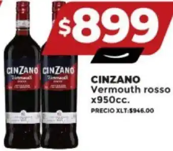 Supermayorista Vital CINZANO Vermouth rosso x950cc. oferta
