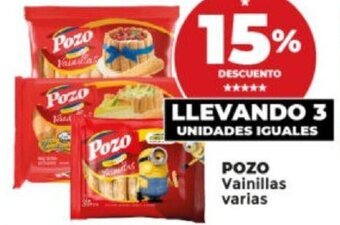 Supermayorista Vital POZO Vainillas varias oferta