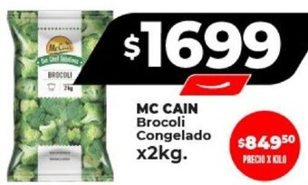 Supermayorista Vital MC CAIN Brocoli Congelado x2kg. oferta