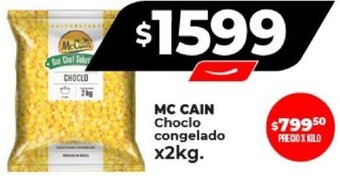 Supermayorista Vital MC CAIN Choclo congelado x2kg. oferta