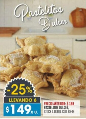 Coto Pastelitos Dulces oferta