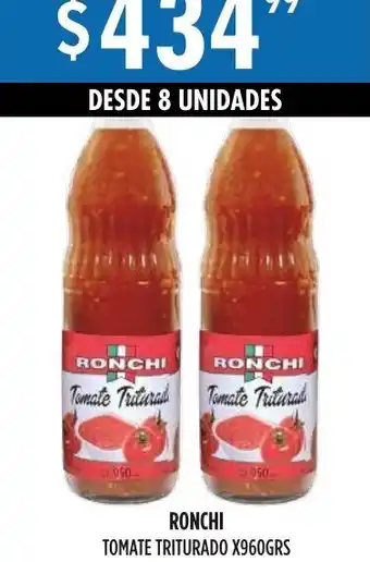 Maxi Ofertas RONCHI TOMATE TRITURADO X960GRS oferta