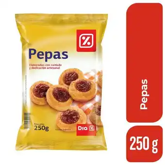 Supermercados DIA Galletitas pepas dia 250 gr. oferta