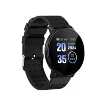 Frávega Reloj inteligente smartwatch deportivo suono negro oferta