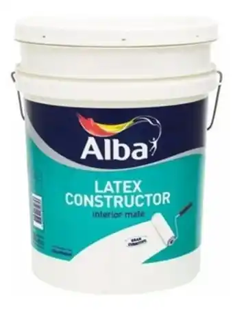 Pinturerias MM Alba latex profesional interior constructor 20lts pintumm oferta