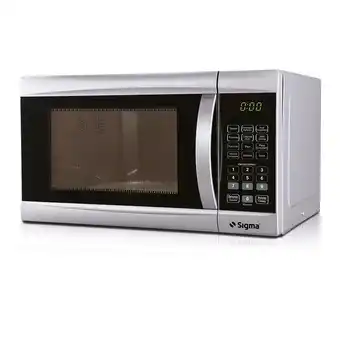 Frávega Microondas sigma 23lt 800w sga-eg823ags oferta