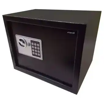 Tio Musa Caja fuerte de seguridad digital 38x30x30cm vivendi negra oferta