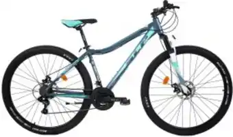 Megatone Bicicleta mountain bike slp lady rodado 29 azul-verde oferta