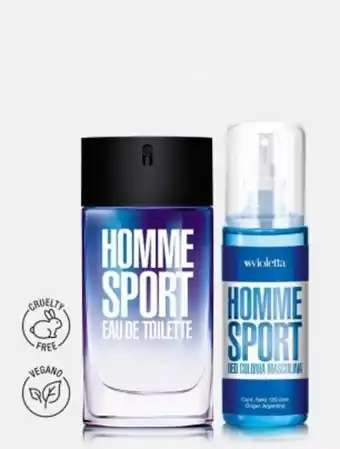 Violetta Fabiani Set homme sport - eau de toilette + deo colonia oferta