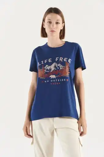 Vesna Remera nevada azul life oferta