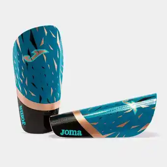 Joma Espinilleras spider shin guards black silver azul negro oferta