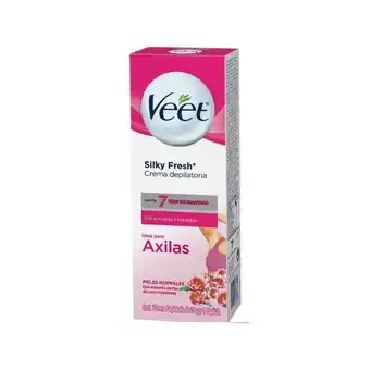 Crema depilatoria para axilas humectante