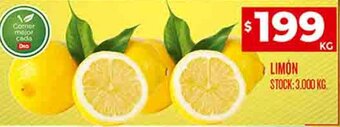 Supermercados DIA LIMÓN oferta