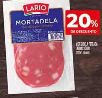 Supermercados DIA Lario MORTADELA oferta