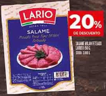 Supermercados DIA Lario Salame oferta