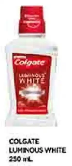 Supermercados DIA COLGATE LUMINOUS WHITE 250 mL oferta