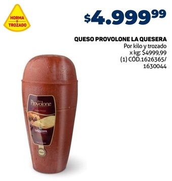 Makro QUESO PROVOLONE LA QUESERA oferta