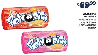 Makro GALLETITAS POLVORITA Variedad x 80 gr oferta