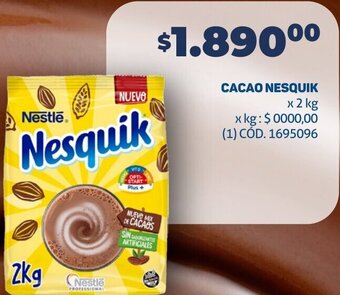 Makro CACAO NESQUIK x 2 kg oferta