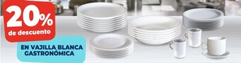 Makro EN VAJILLA BLANCA GASTRONÓMICA oferta