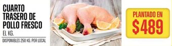 Supermercados Vea CUARTO TRASERO DE POLLO FRESCO oferta