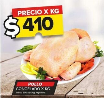 Carrefour Maxi Pollo congelado x kg oferta