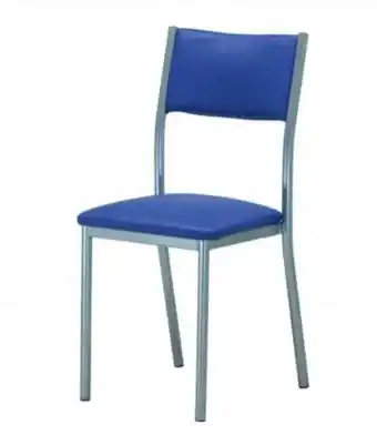 Giúdice Silla amelia c/aluminio cuerina lisa oferta