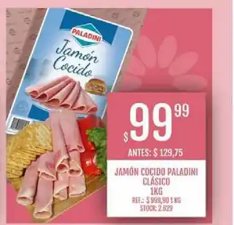 Supermercados Todo Jamón Cocido Paladini Clásico 1kg oferta