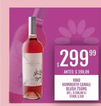 Supermercados Todo Vino Humberto Canale Blush 750ml oferta