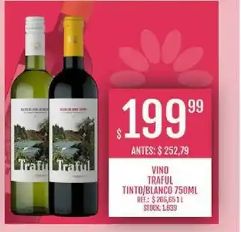 Supermercados Todo Vino Traful Tinto Blanco 750ml oferta
