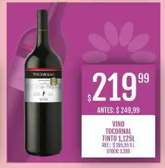 Supermercados Todo Vino Tocornal Tinto 1,125l oferta