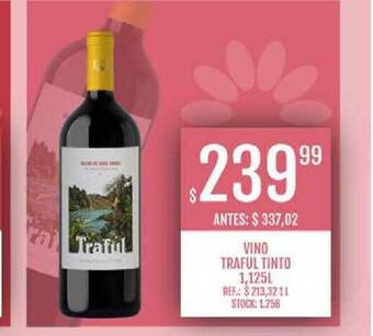 Supermercados Todo Vino Traful Tinto oferta